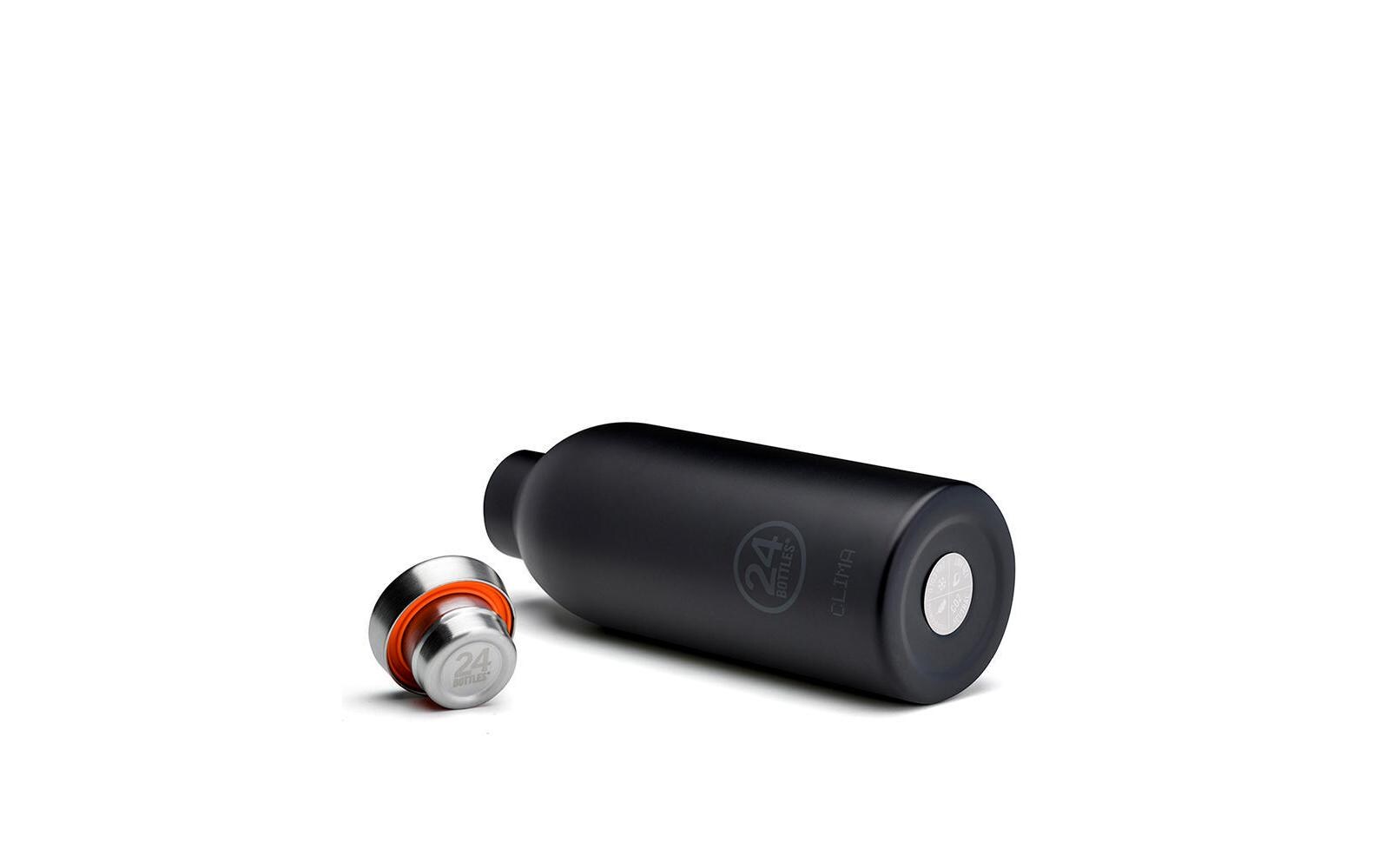 Thermosflasche Clima 850 ml, Tuxedo BlackIsolierflasche mit doppelwandiger Edelstahlisolation