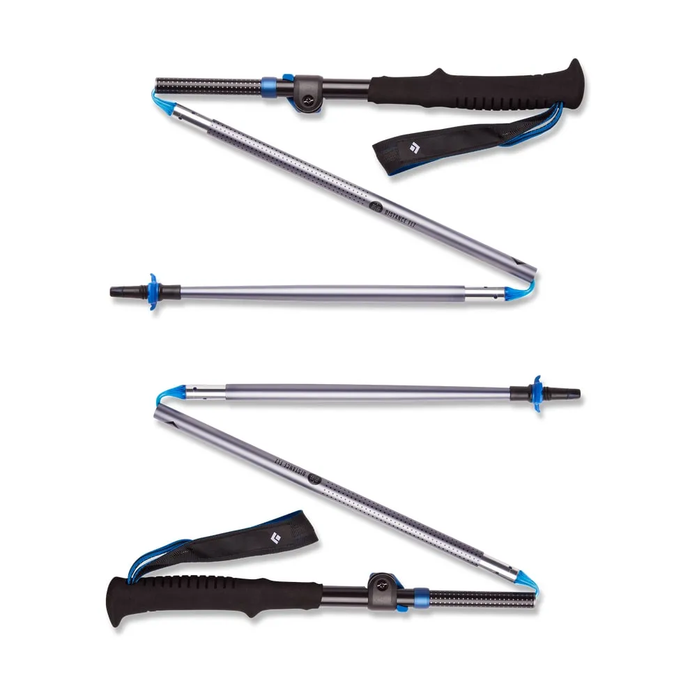 Black Diamond Distance FLZ Poles Pewter