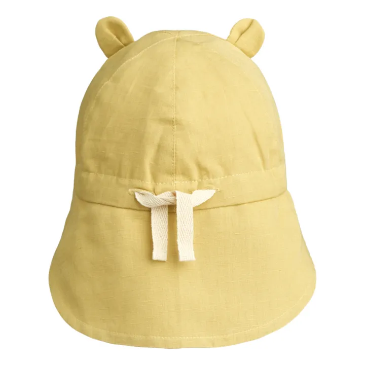 Liewood Chapeau Gorm Lin Coton Bio | Jaune