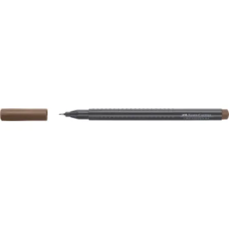 Faber-Castell Fineliner Grip 0,4 mm Farbe umbra gebrannt