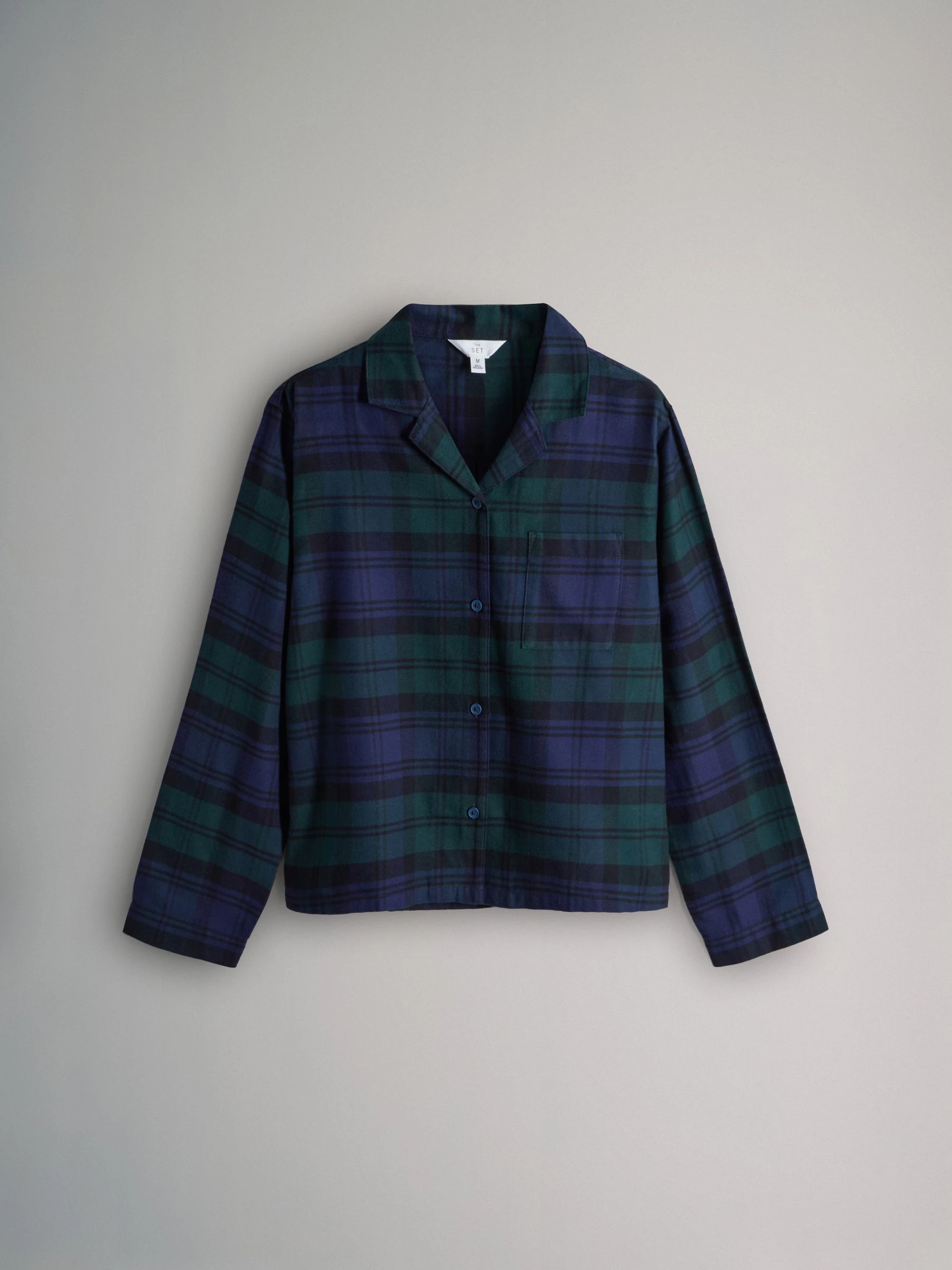 The Set 2 Pack Cotton Woven Check Pyjamas