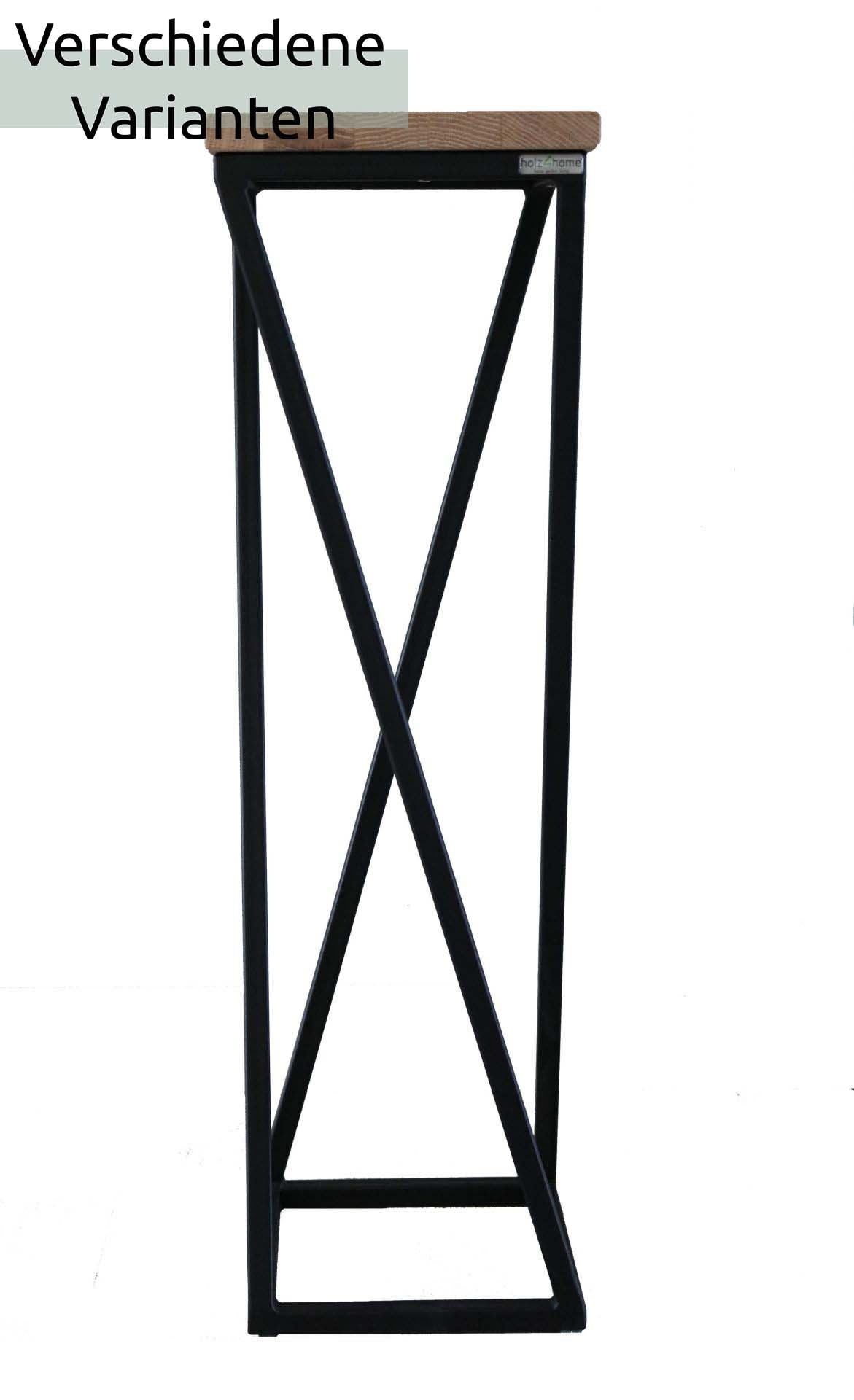 holz4home Blumenständer 21 x 90 cm Eiche geölt