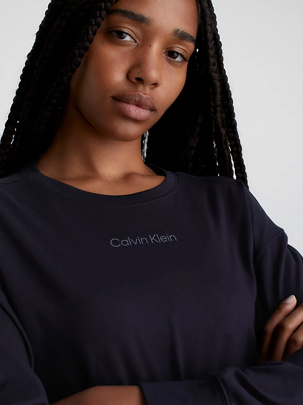Camiseta de manga comprida para academia