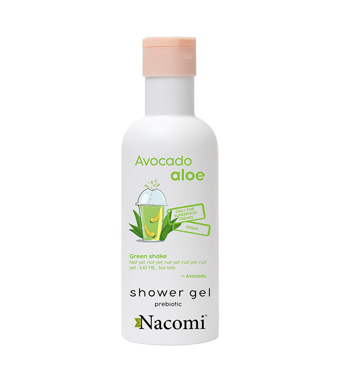 Nacomi - Gel de banho nutritivo - Abacate e Aloe Vera