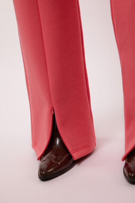 Fluresk roze dames broek