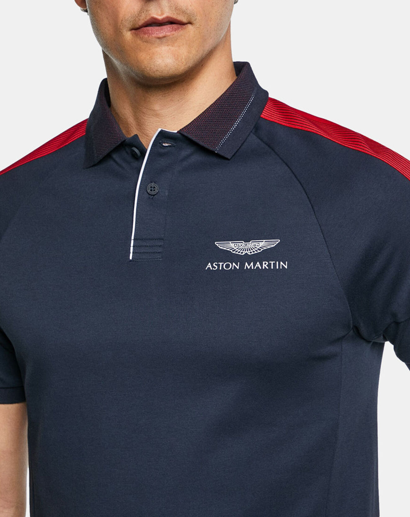 Hackett London Polo Regular Fit Aston Martin Racing Ganse bleu marine