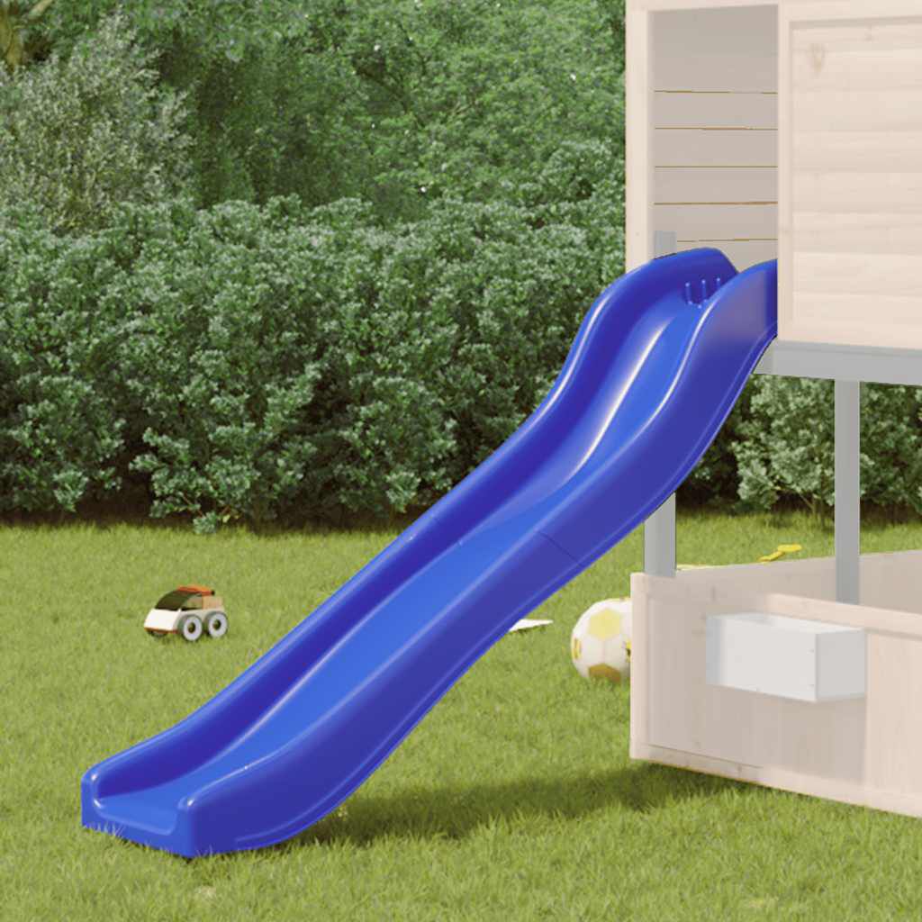 vidaXL Glijbaan, Blauw, 175x38x23 cm, Polypropyleen