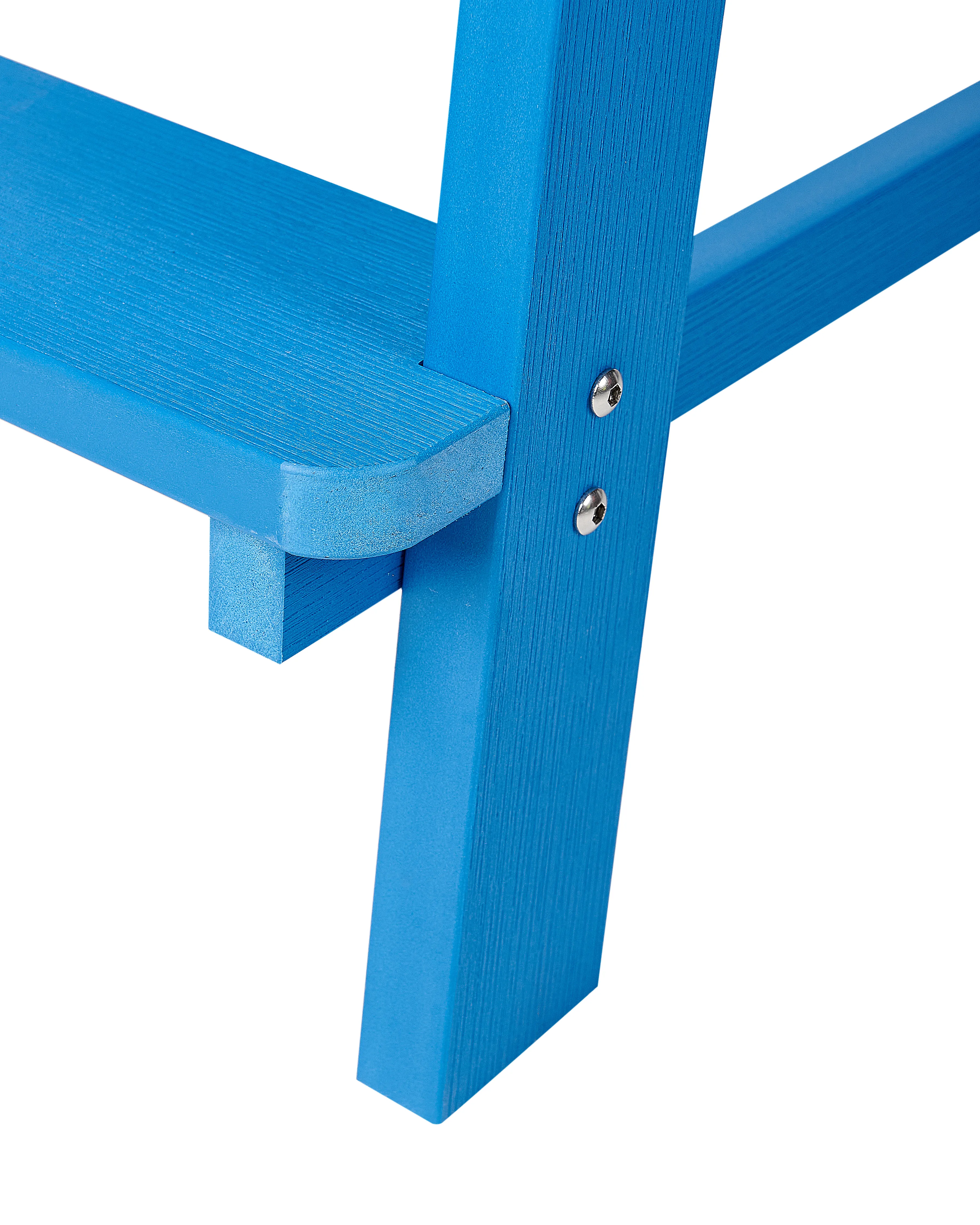 Tuin barkruk ADIRONDACK Synthetisch materiaal Blauw