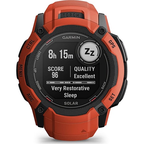 Garmin instinct 2X smartwatch - flame red