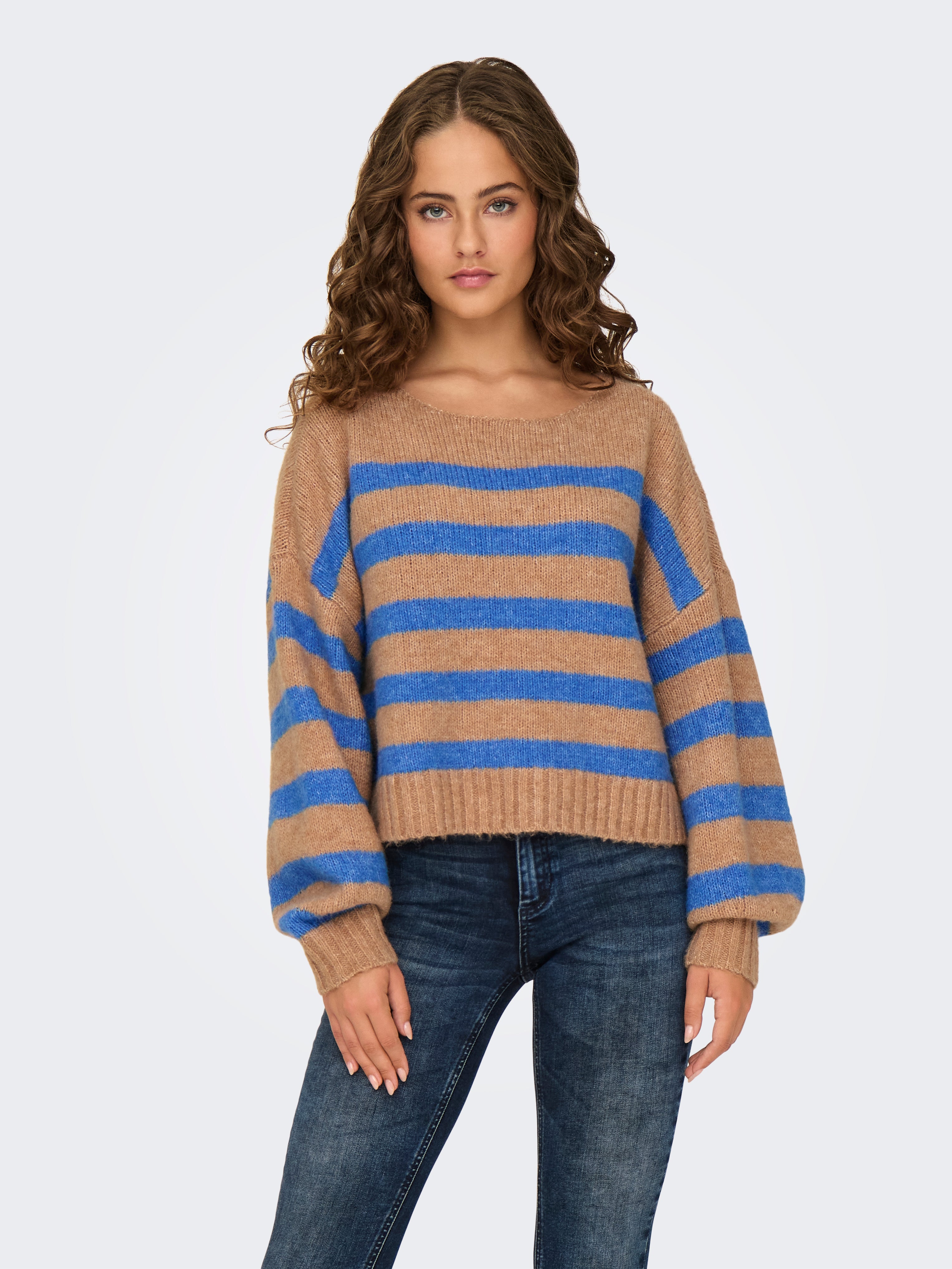 ONLAYA Strickpullover Macchiato