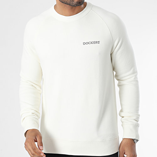 Sweat Crewneck A1104 Blanc Cassé