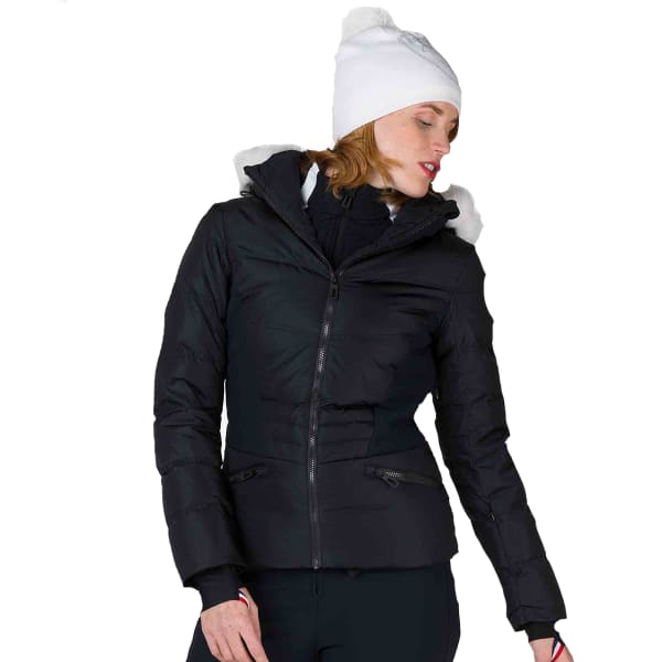 Veste de ski ROSSIGNOL W RUBY MERINO DOWN JKT BLACK