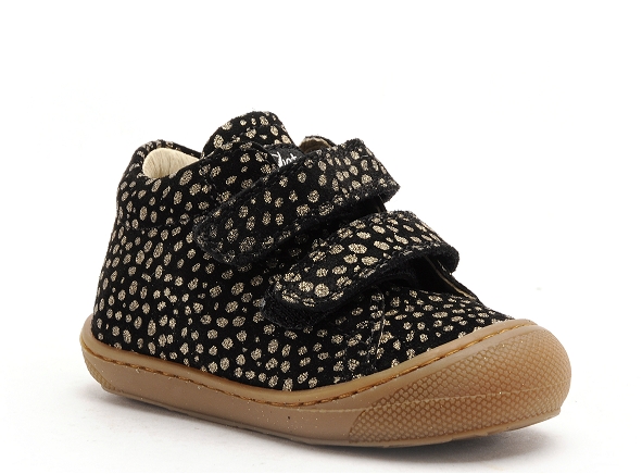 Naturino boots bottine bebe cocoon vl suede pr.pony noir