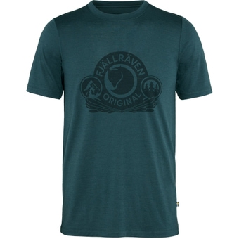 Fjällräven Abisko Wool Classic T-Shirt Dark Navy Herren