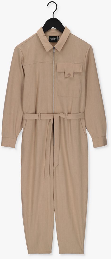 ANOTHER LABEL beige another label jumpsuit ashlyn jumpsuit l/s