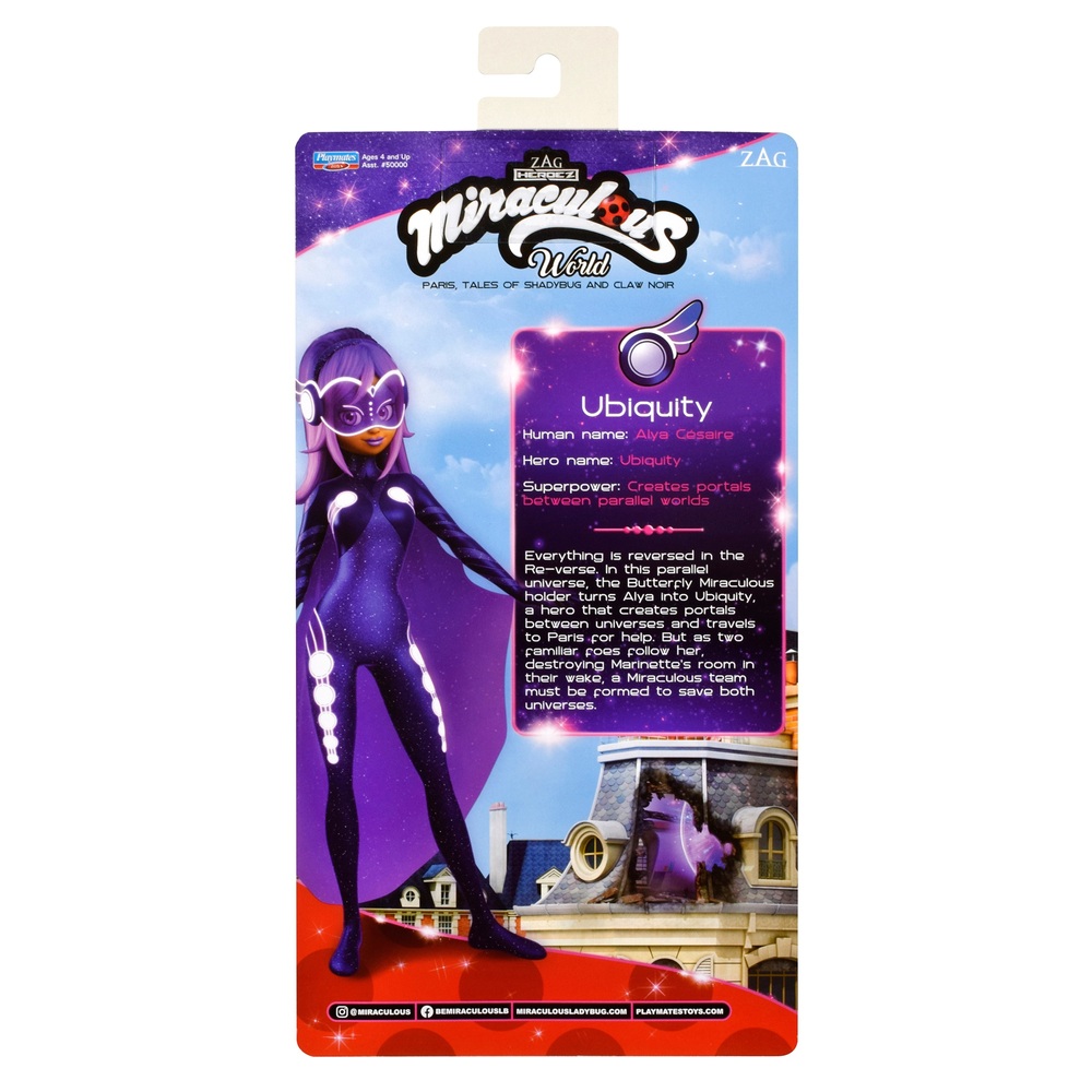 Miraculous World 26cm Ubiquity Modepuppe