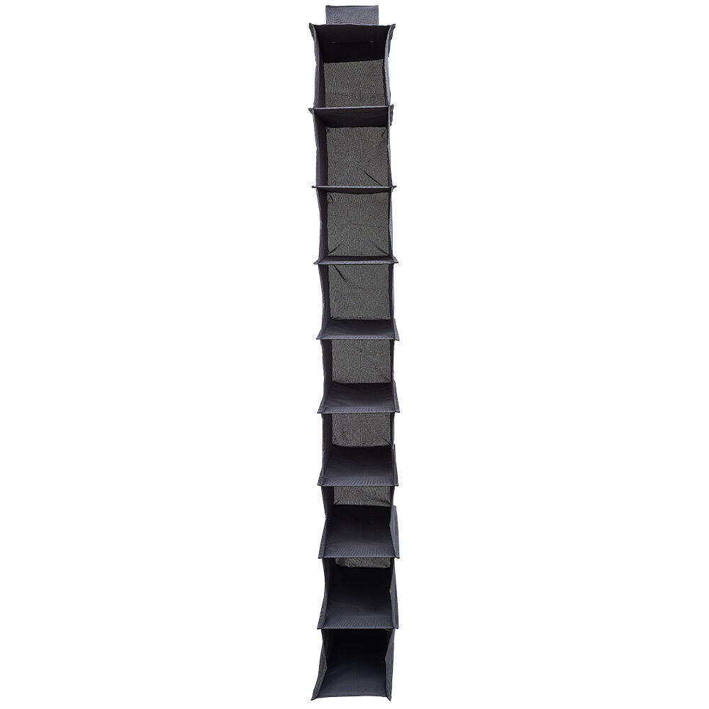 Organisateur de vêtements Gris - 9 niveaux - 32x15xH128 cm