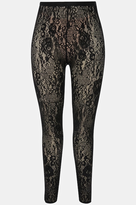 Strumpf-Leggings, Spitze