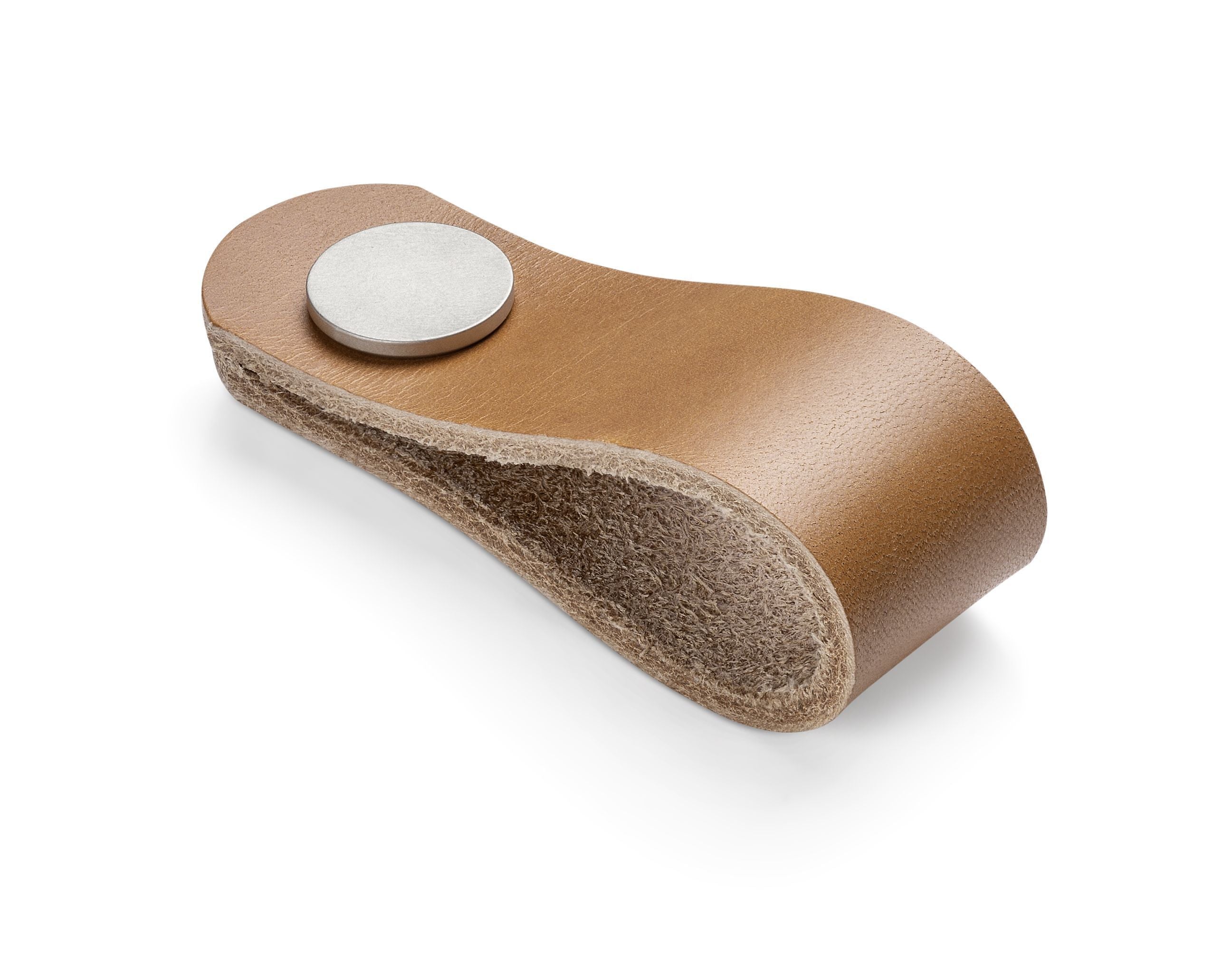 MODUL Griff - Cognac / B: 2.4 cm x T: 6.0 cm