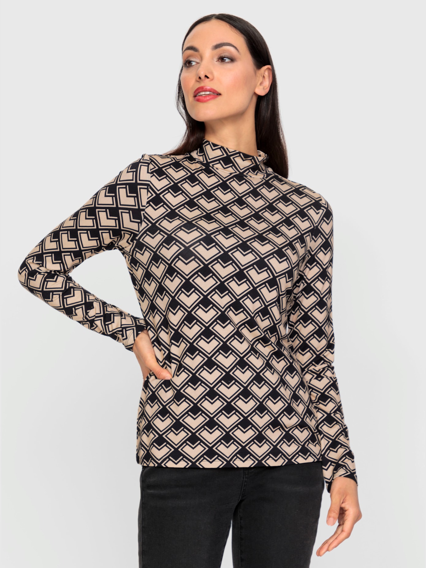 T-shirt imprimé viscose douce et fluide