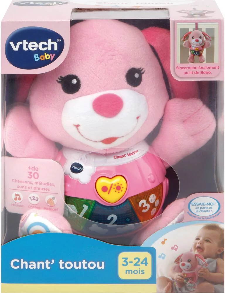 VTECH BABY - CHANT'TOUTOU ROSE
