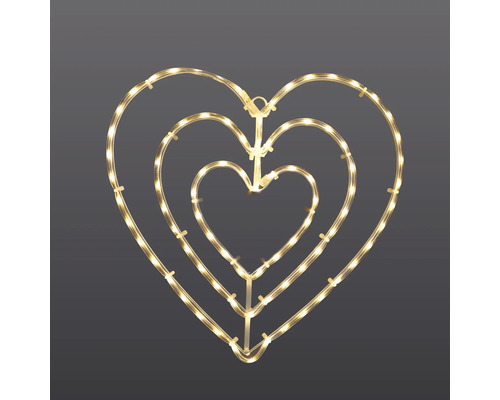 LED Hart Lafiora 3-pack 0,5 m Warm Wit
