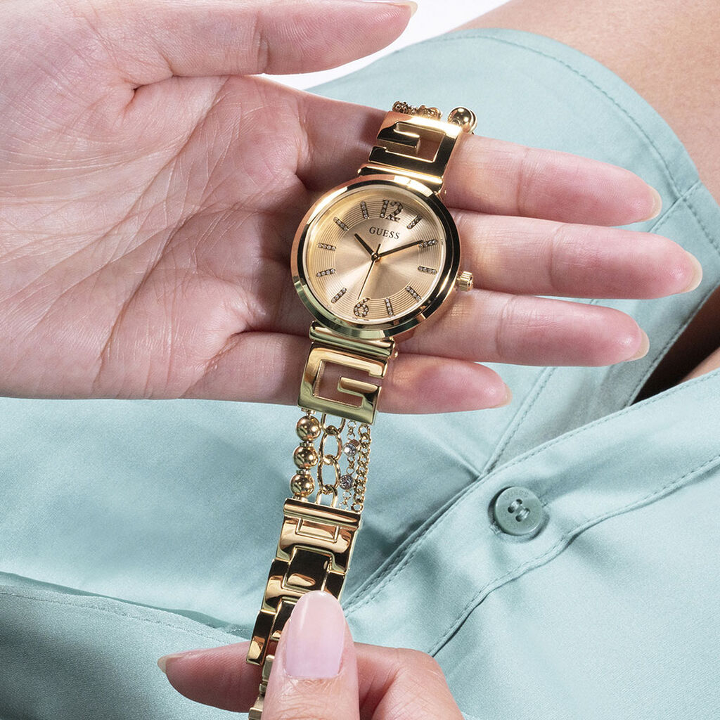 Montre Guess G Cluster Champagne
