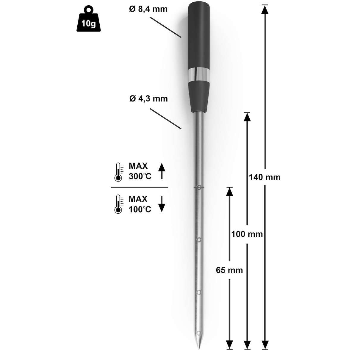 Bosch HEZ32WA00 Trådløs steketermometer