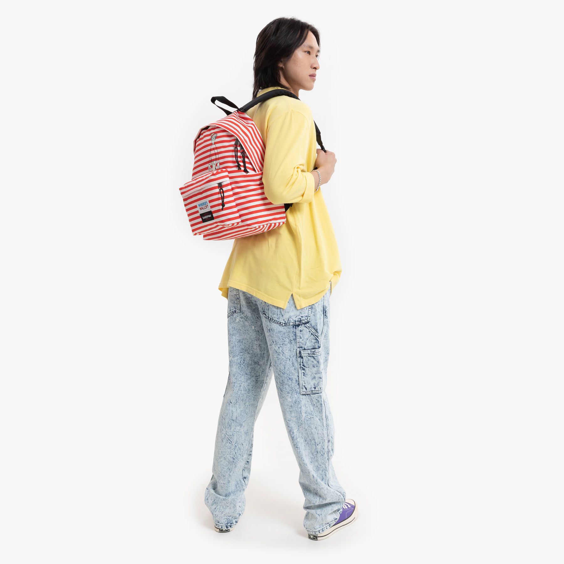 Padded Pak'r Wally Silk Stripe