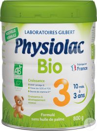 Physiolac Biologische opvolgmelk 3 melkpoeder (vanaf 12 maanden)