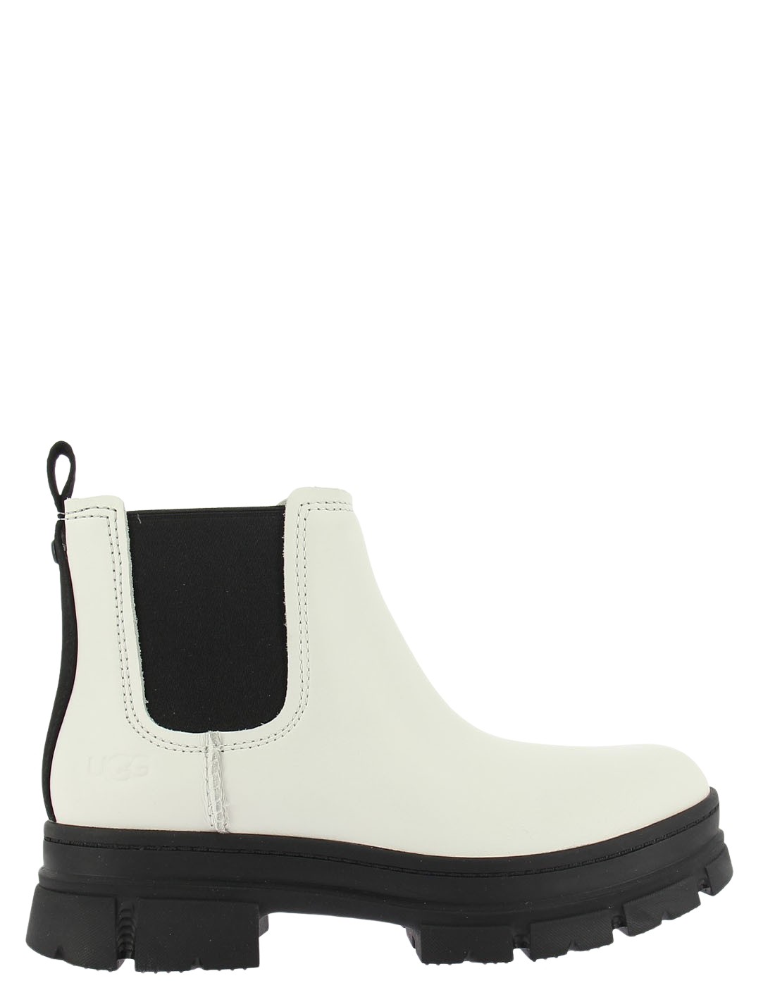 ugg chelsea boots femme ashton chelsea cuir blanc