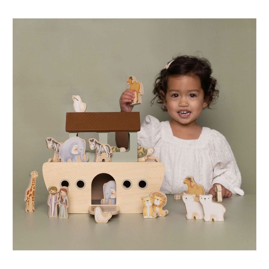 Little Dutch Houten Ark van Noach FSC Speelset
