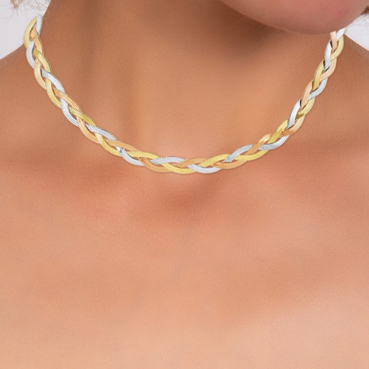 Collier SC Bohème en acier inoxydable