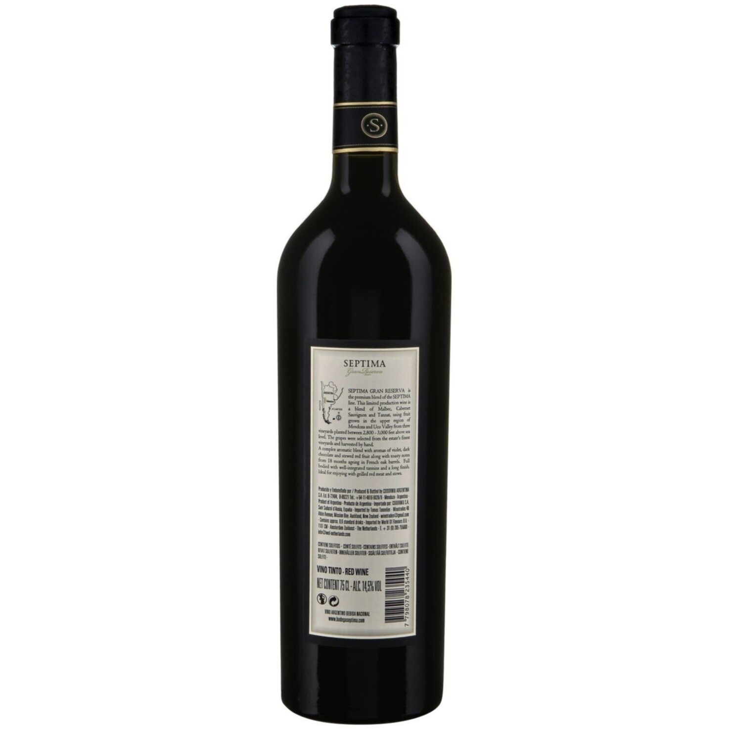 Mendoza Argentina Gran Reserva Bodega Septima -75cl