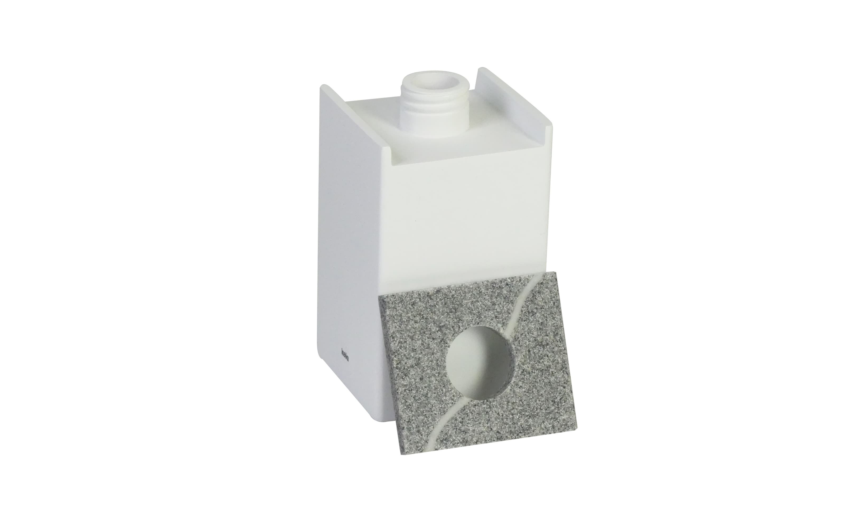Seifenspender Cube, weiß,