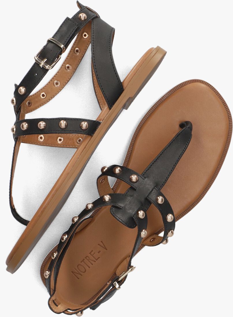 NOTRE-V zwarte notre-v sandalen 981021