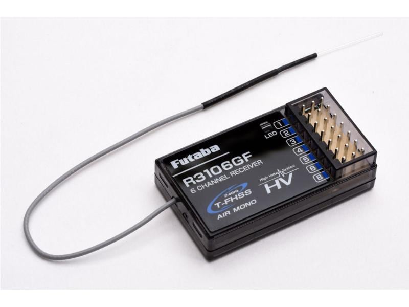 Futaba Empfänger R3106GF 6-Kanal-Empfänger für Flugzeugmodelle