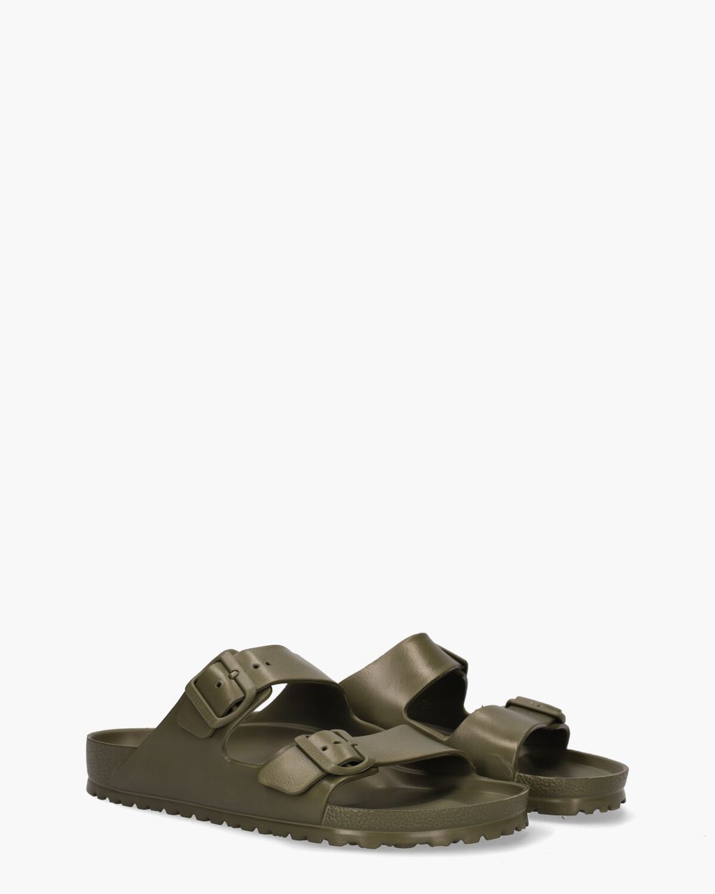 Birkenstock Arizona Essentials Legergroen Herenslippers
