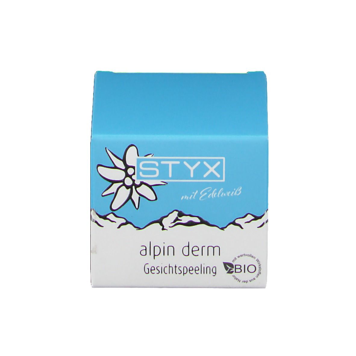 STYX alpin derm Gesichtspeeling mit Edelweiss