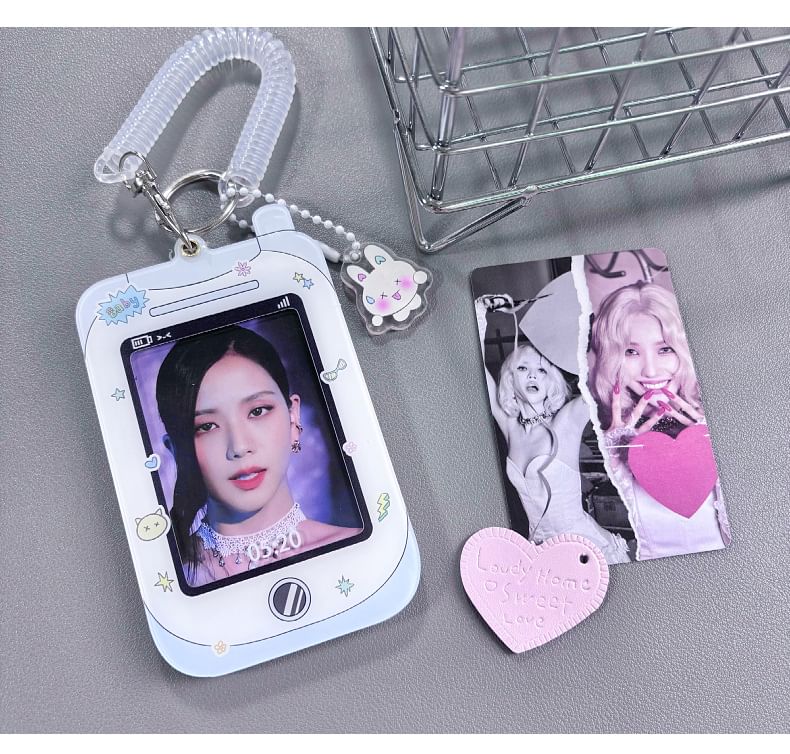 Coolkiss - Telefoon-/cameraprint Acryl Fotohouder Sleutelhanger (Diverse Ontwerpen)