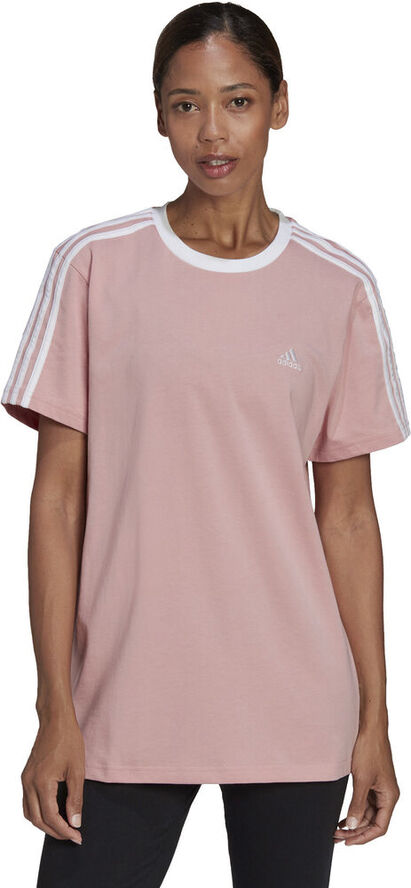 adidas Essentials 3-Stripes T-shirt Pink
