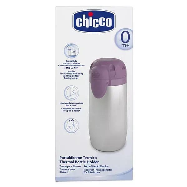 Garrafa térmica Chicco para refeições de bebês