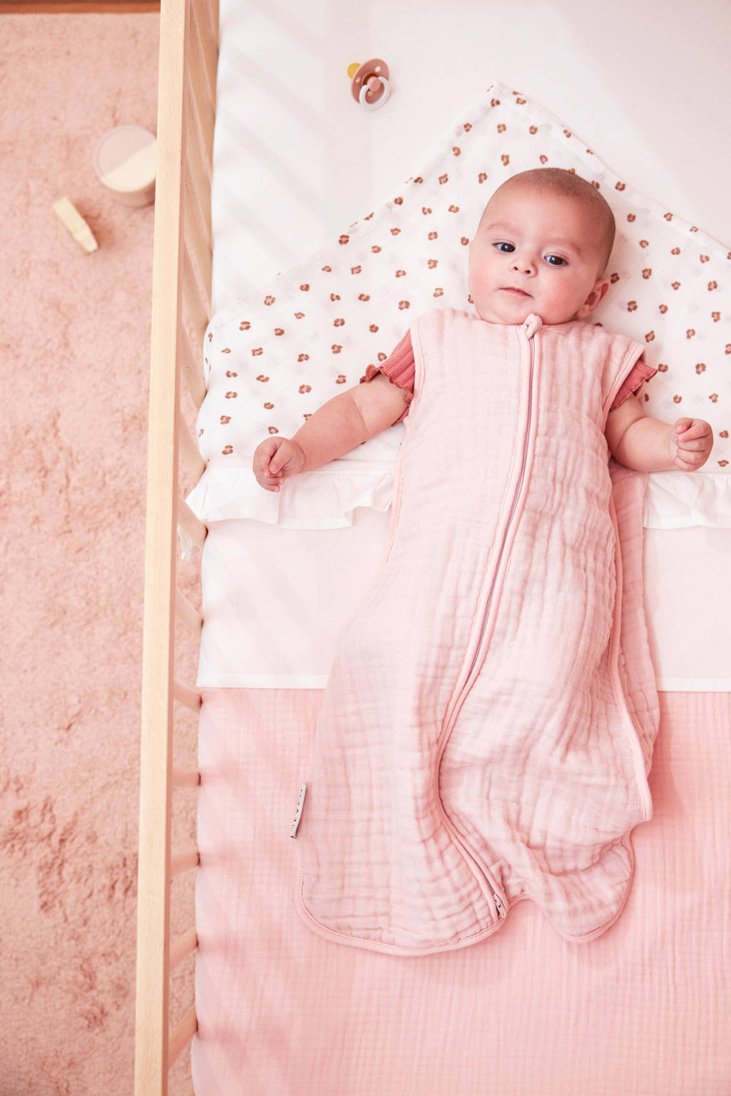 hydrofiele zomerslaapzak Uni Soft Pink