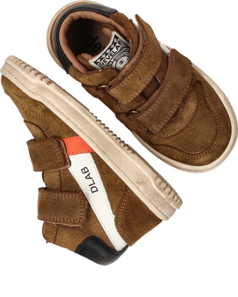 Develab Sneakers Cognac Jongens