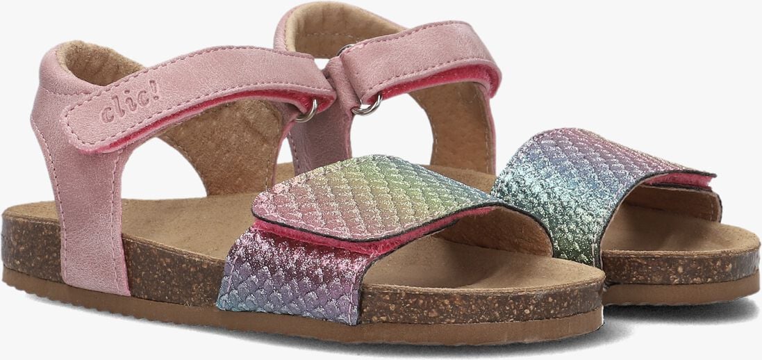 CLIC! roze clic! sandalen cl-grass