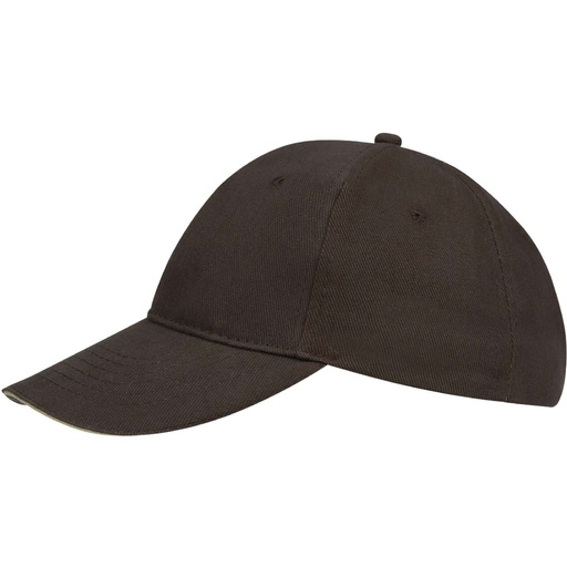 Gorra De 6 Painéis Modelo Buffalo Sols