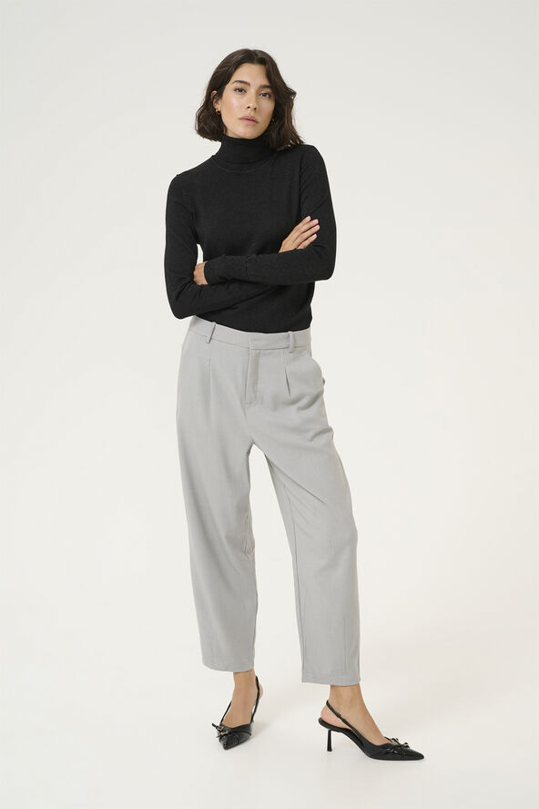 Kaffe KAregina Rollneck Pullover Black deep