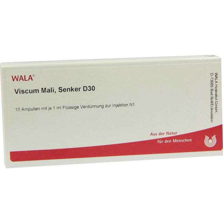 Viscum Mali Senker D 30 Ampullen, 10X1 ml