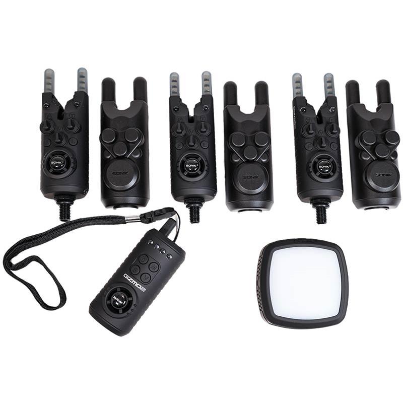 Coffret Détecteur De Touche Sonik Gizmo2 Alarm Set + Lampe Bivvy