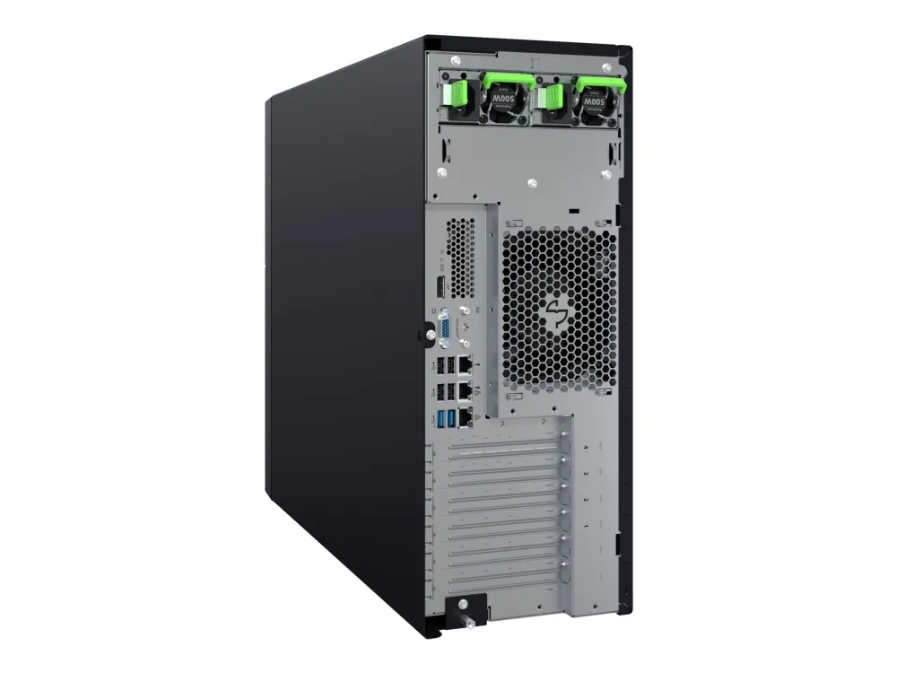 Fujitsu PRIMERGY TX1330 M5 - Server - tower Xeon E-2334 / op til 4.8 GHz - RAM 16 GB - ingen HDD - skærm: ingen